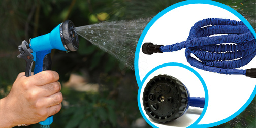 XHOSE The Incredible Expandable 3x & Contract Hose Sprayer