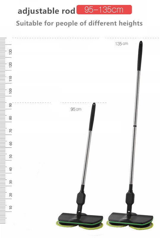 AS SEEN ON TV SuperMaid Electric Spin Mop Cordless Electric Rotary Rechargeable Floor Sweeper