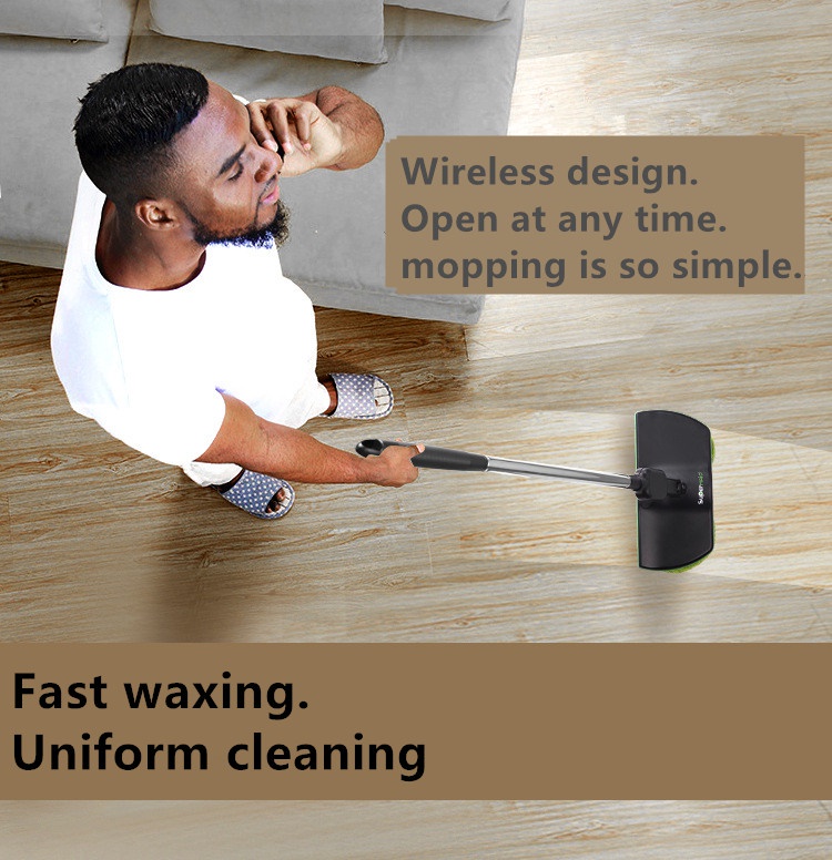 AS SEEN ON TV SuperMaid Electric Spin Mop Cordless Electric Rotary Rechargeable Floor Sweeper