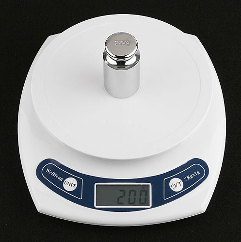 WH-B Series Electronic Digital Kitchen Weight Scale (7Kg x 1g)