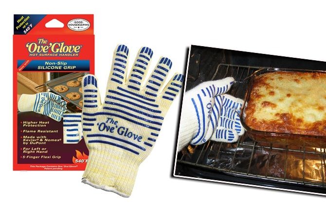 The 'Ove' Glove - Hot Surface Handler with Non-Slip Silicon Grip