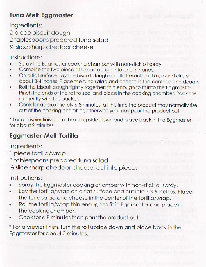 Rollie Egg Master Recipes