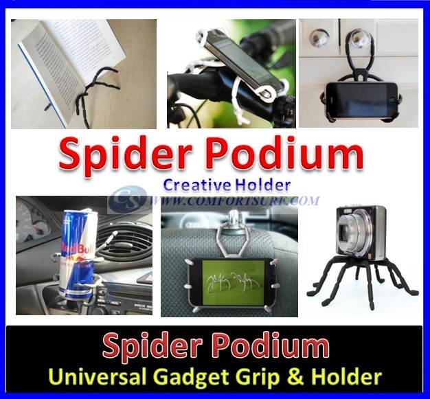 Spider Podium Universal Mobile phone holder for all type of smartphone