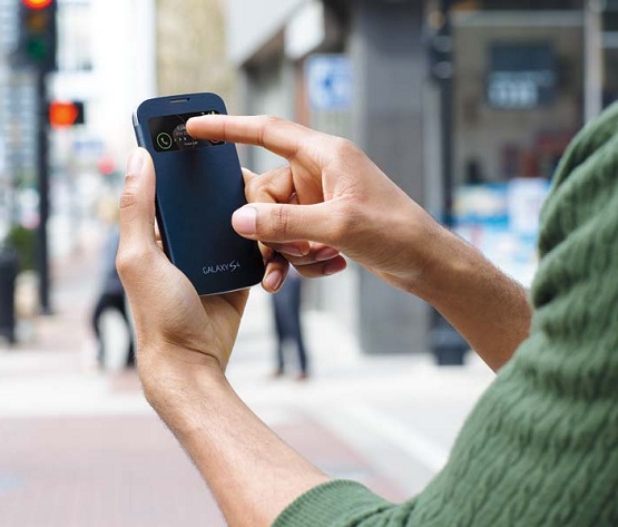 Samsung Galaxy S4 S View Protective Cover Casing