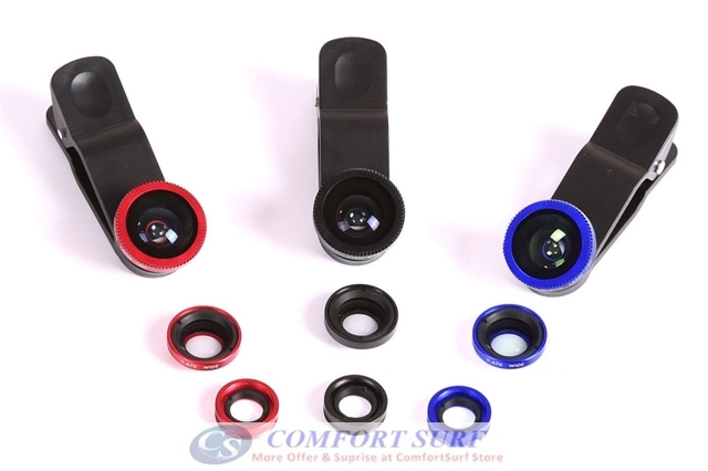 Portable Clip-on Universal Lens for Mobile Phone & Camera