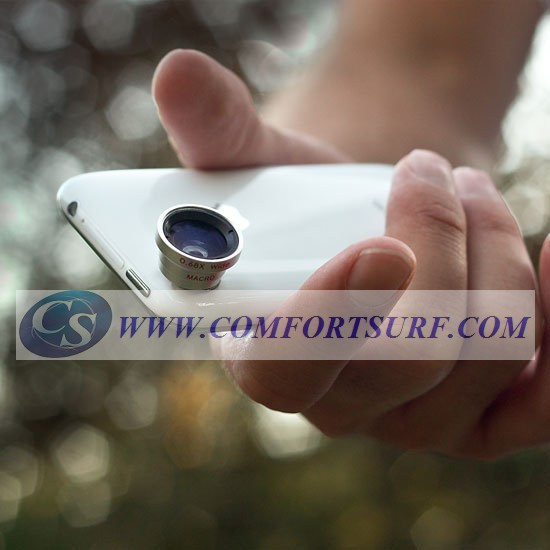 Wide/Macro Lens-Magnet Mount Conversion Lens for Mobile Phone & Digital Cameras