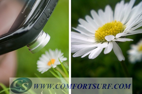 Wide/Macro Lens-Magnet Mount Conversion Lens for Mobile Phone & Digital Cameras