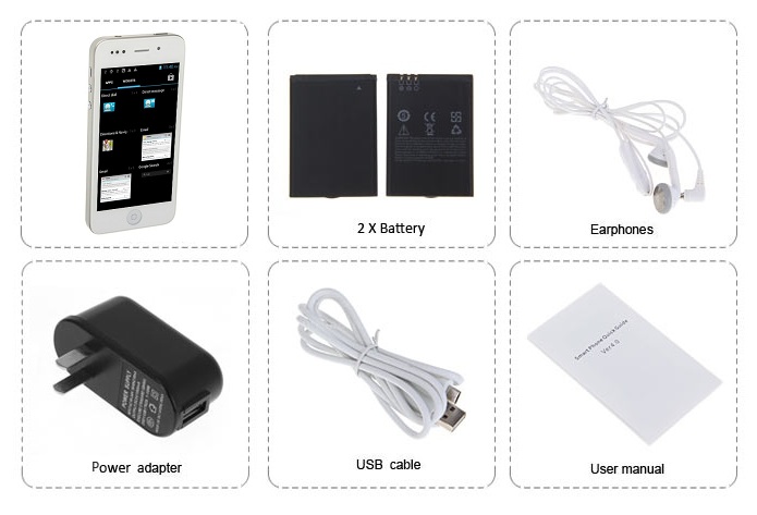 Hero H2000+ MTK6577 iphone 5
alike Smart Phone