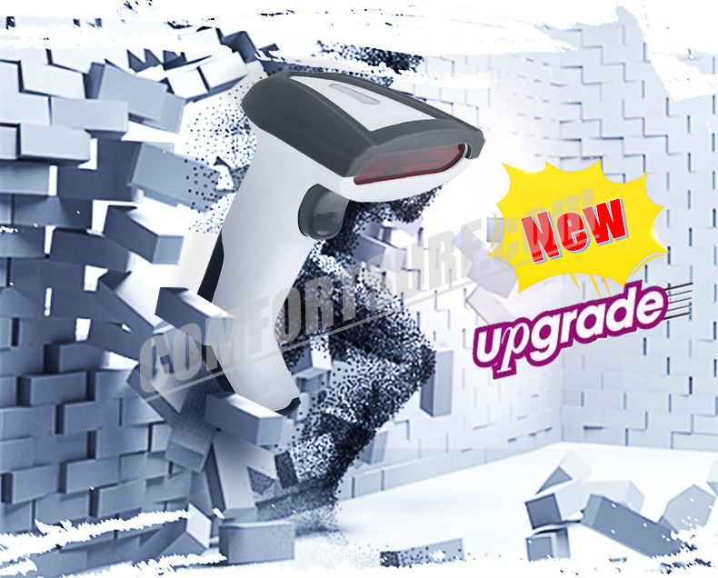 CHITENG Wireless Laser Barcode Scanner High Speed Scan