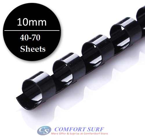 SOONYE Office / School / Home Comb Binder Binding Spine