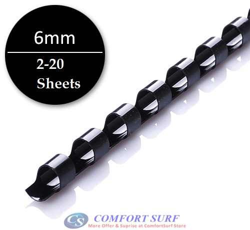 SOONYE Office / School / Home Comb Binder Binding Spine