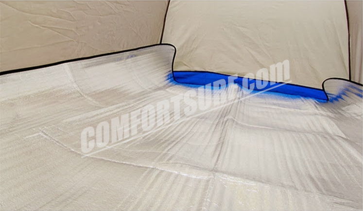 Portable Outdoor Camping Waterproof Aluminium Foil Film Tent Sleeping Floor Eva Mat + FREE Carry Bag