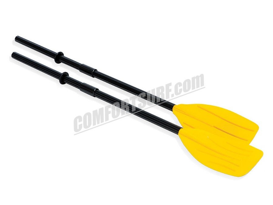 SEAHAWK 2 INTEX 68347 2 Persons Inflatable Boat Set With French Oars and High Output Hand Pump