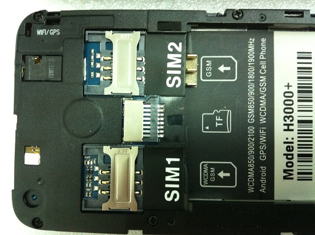 Hero H3000+ MTK6577 Dual Core iphone 5 alike