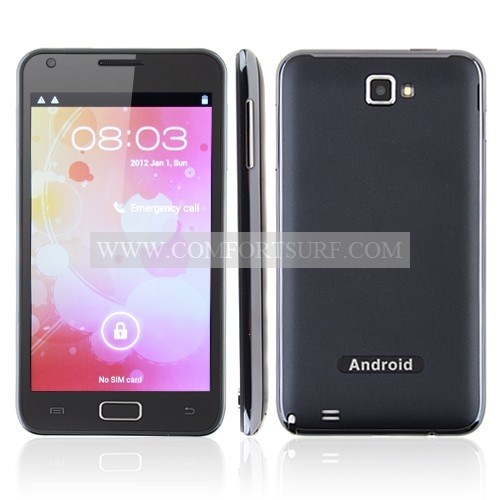 N8000 MTK6575 Android 4.03 Smart Mobile Phone Tablet PC Mobile GPS TV FM Radio