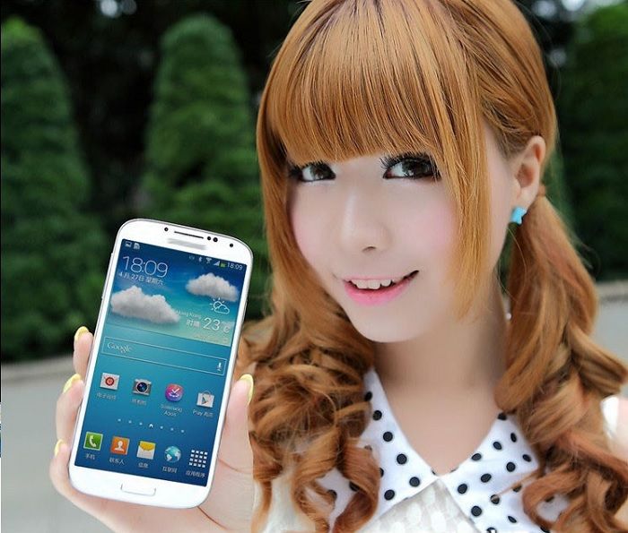 Samsung S4 i9500 1:1 Copy clone mtk6589 quadcore smartphone