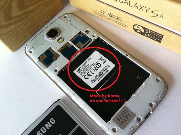 Samsung S4 i9500 1:1 Copy Dual Sim MTK6589 QuadCore 12.0 Mpixel 5 inch Android 4.3