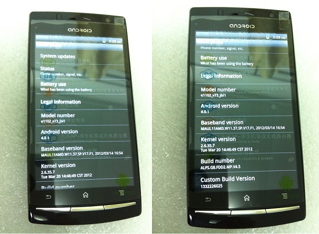 MTK6573 Star LT18i Android 2.3.6 Smart Phone / Tablet GPS TV Mobile Phone