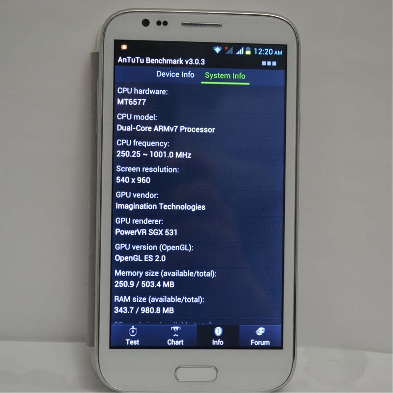 Star S1 1GB MTK6577 Cortex A9 Dual Core Andoid 4.1 Jeallybean Smartphone