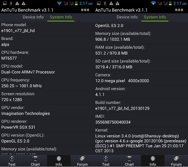 Star S7500 8GB 1GB RAM 12.1Mp MTK6577 Dual Core CPU android 4.1.1 smartphone