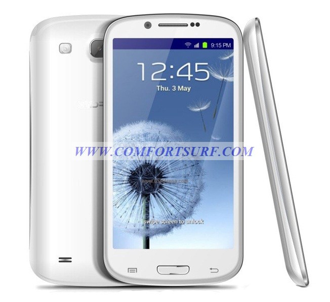Star
S9300 MTK6577 Galaxy S3 15GHz Dual Core Smart
Phone Android 4.1.1 Jelly Bean Star S9300
MTK6577 Galaxy S3 15GHz Dual Core Smart Phone
Android 4.1.1 Jelly Bean