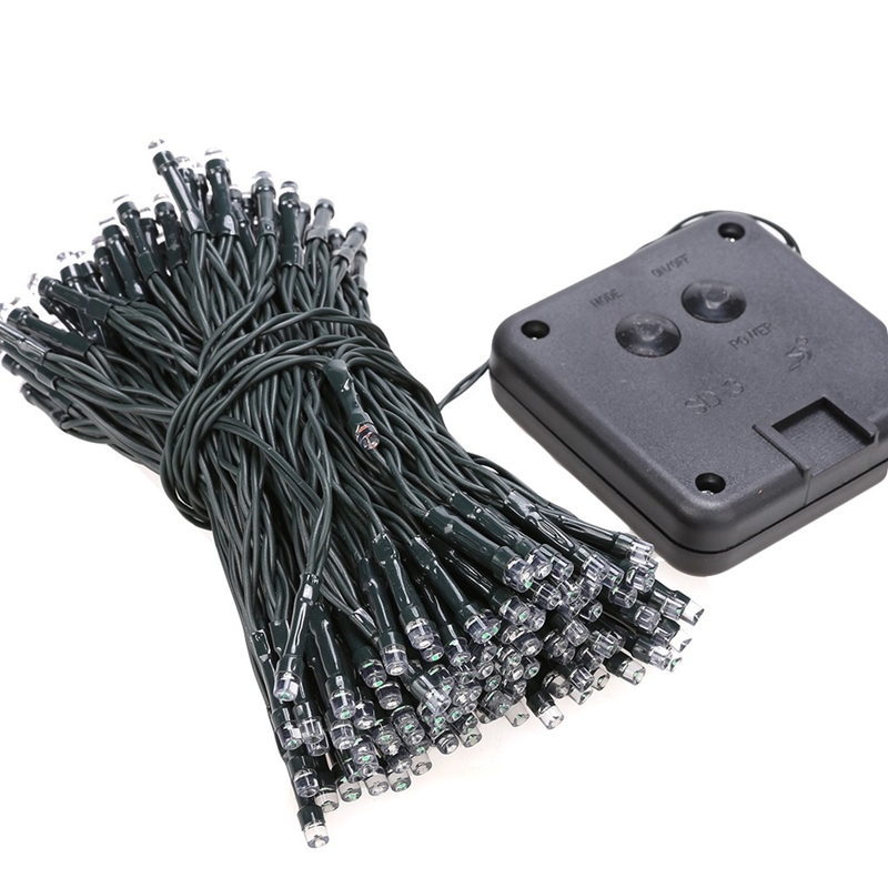 MaxSolar SL012 Solar Powered LED String Light Long 22 Meter 200x LEDs Hari Raya / Christmas Festival String Light Wedding Party Xmas Garden Fairy Lights