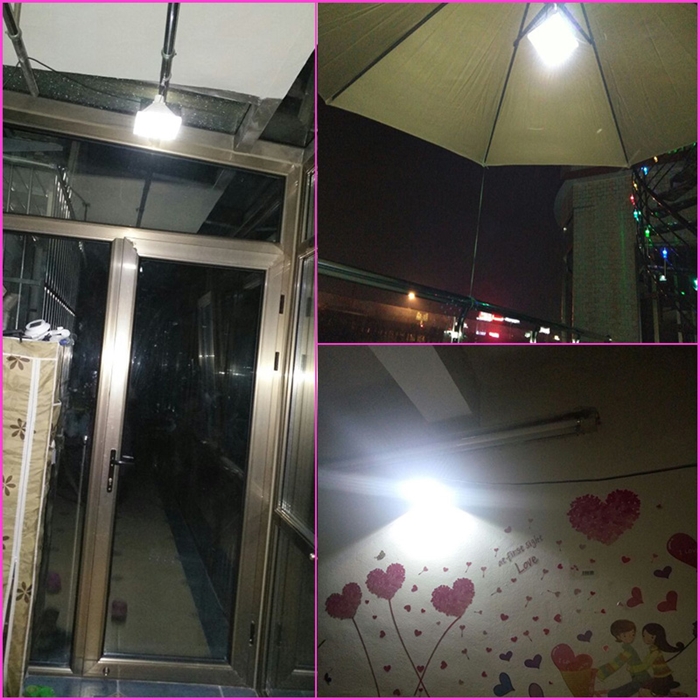 MaxSolar Portable Solar Powered Outdoor Camping Garden Yard Lamp Emergency Night Light 25 LEDs