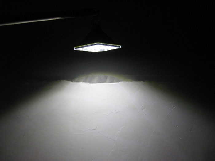 MaxSolar Portable Solar Powered Outdoor Camping Garden Yard Lamp Emergency Night Light 25 LEDs