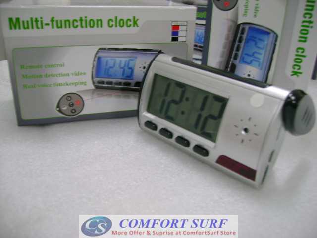 Multi-function Wireless Digital Spy Table Alarm Clock