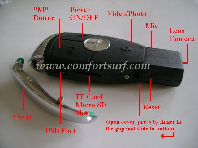 Spy Car Keychain SDV_005_Key (ET-S017D)