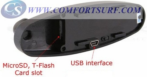 Clothes Hanger Hook Spy Hidden HD Camera with Motion Detection Function