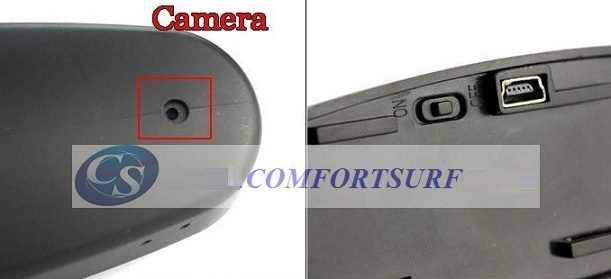 Clothes Hanger Hook Spy Hidden HD Camera with Motion Detection Function