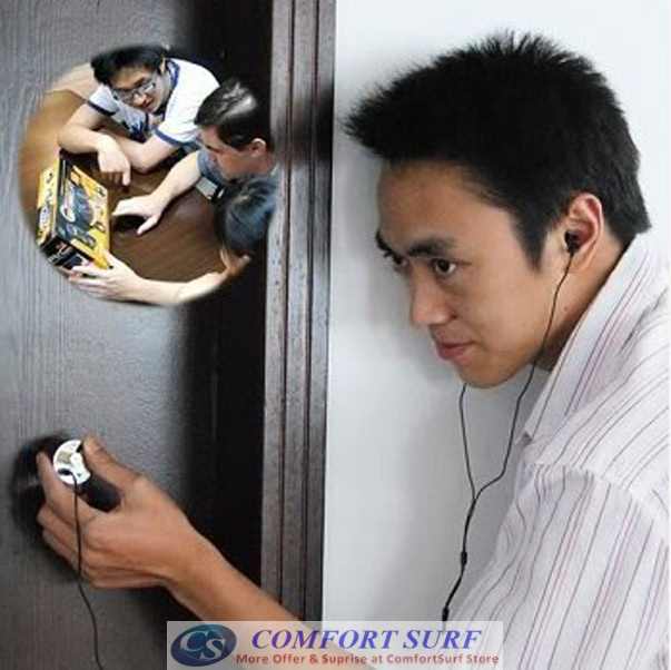 Mini Portable Ear Listen Spy Amplifier Wall Device