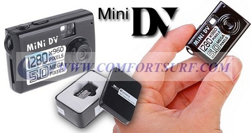 Mini Portable 5.0 MP HD 1280*960 Video Recorder Pinhole Camera
