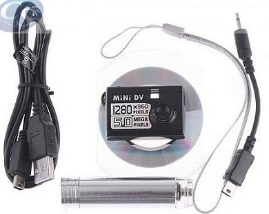 Mini Portable 5.0 MP HD 1280*960 Video Recorder Pinhole Camera