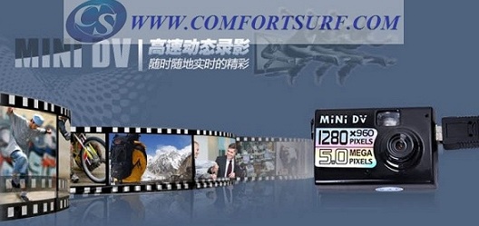 Mini Portable 5.0 MP HD 1280*960 Video Recorder Pinhole Camera