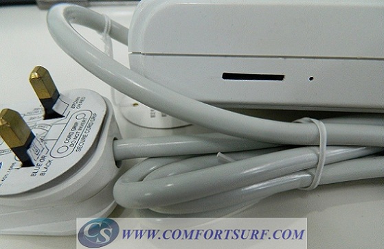 8 in 1 Power Extension Plug Socket with Hidden Quadband GSM Listening Spy Device