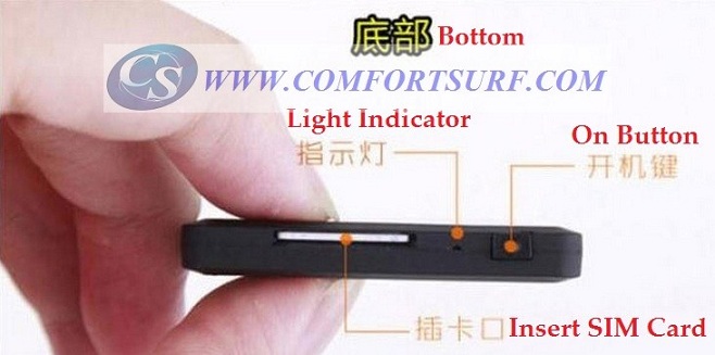Super Thin GPS Tracker GSM/GPRS/AGPS Tracking Location Device
