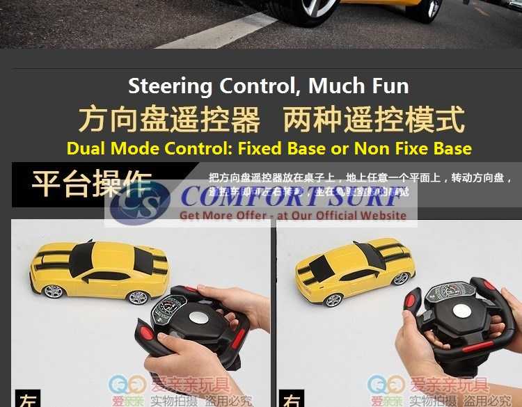 NEW 4 CHANNEL Gravity Sensor Steering Design Speed RC IR remote control Car Toy With Light