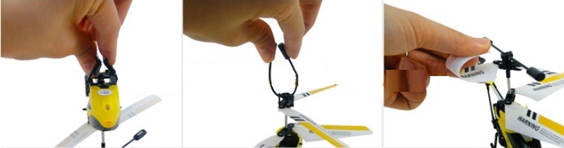 3.5 CHANNEL Skywinner S107 RC Helicopter with LED Light, With Gyro function, Fixed hover, Remote Control.