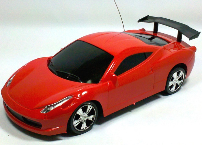 4 CHANNEL Ferrari Design Top-Fast RC IR remote control Car Toy With Light