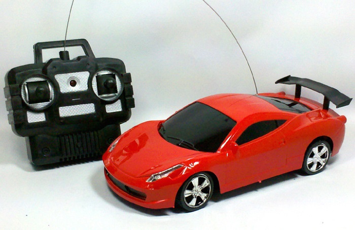 4 CHANNEL Ferrari Design Top-Fast RC IR remote control Car Toy With Light