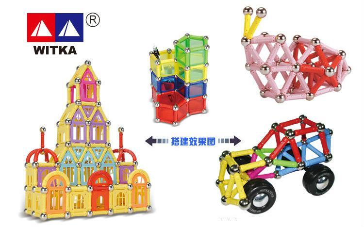 Toys Mighty Magnetic Building Set blocks Construction Creative Educational for Kids