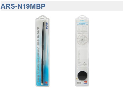 Alfa ARS-N19MBP 9.3dBi Magnectic antenna