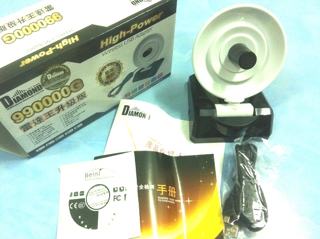 Diamond 990000G 10dBi High Power 2000mW 802.11b/g 54Mbps USB Wifi Adapter