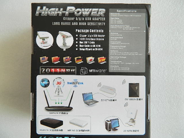 Free wifi Link D3-16TN 2000mW 16dBi