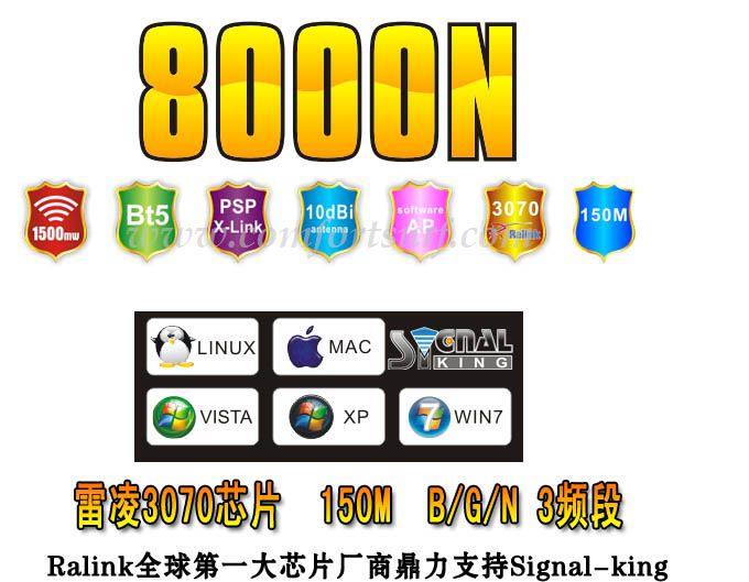 SignalKing 8000N