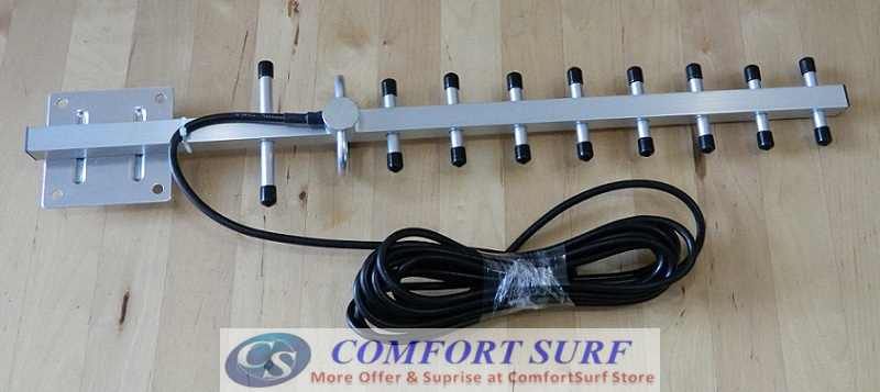 15dBi 2100Mhz 3G HSDPA WCDMA Yagi Antenna