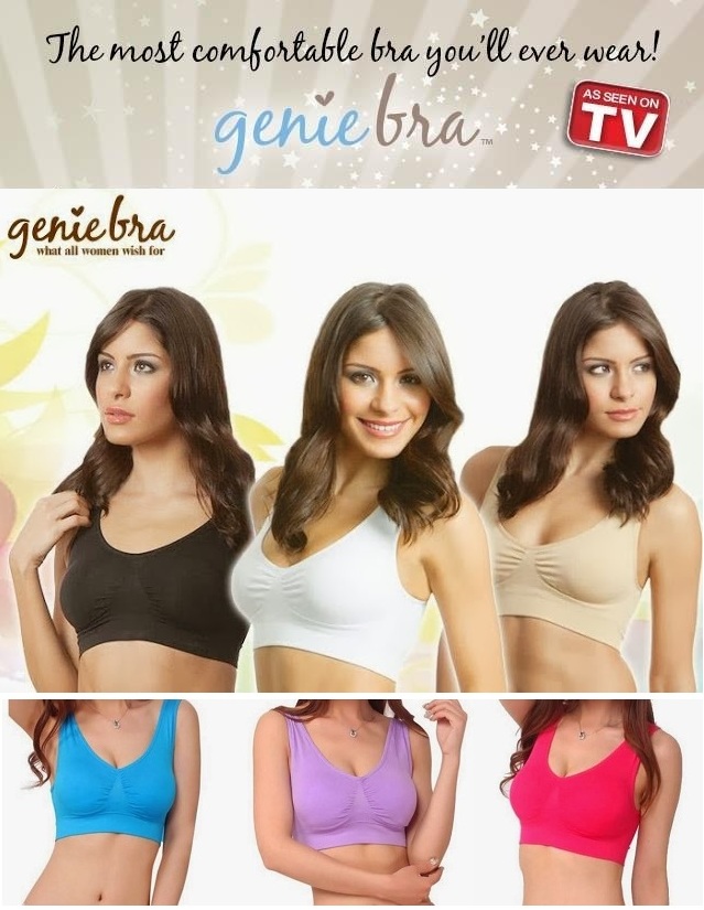 Seamless Genie Bra Double Layers with Removable Pads