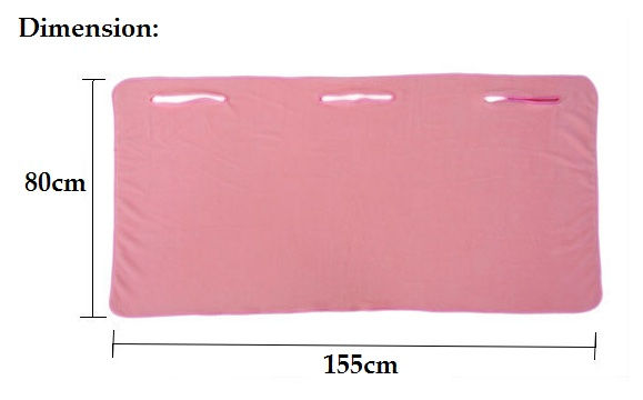 Magic Wearable Micro Fiber Hanger Bath Towel